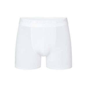 SKIMS Color: Chalk (White) PAIR of 3 INCH INEAM Boxer Briefs NEW in PACKAGING